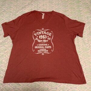 WOMANS FUN TIME BELLA+ CANVAS 2XLARGE PEACH T-SHIRT